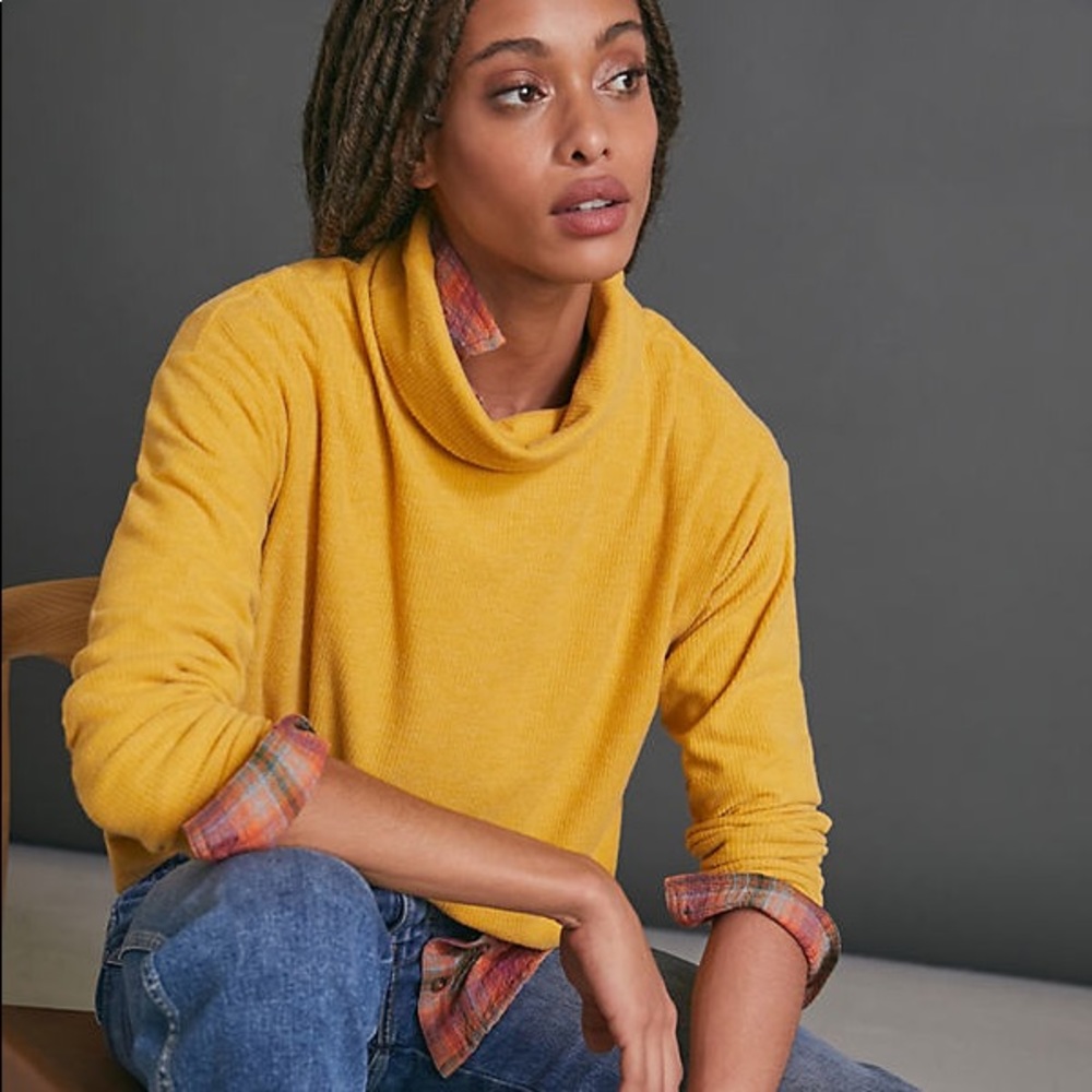 Anthropologie | TRINA TULIP-BACK TOP | Size XS